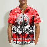 MG 3D Button Hawaii Shirt Gift for Men Dad Father
