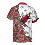 Miami Heat 3D Button 3D Button Hawaiian Shirt Gift for Men Dad Father Gift for Men Dad Father V20