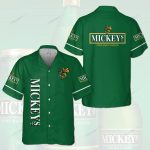 Mickey’s Fine Malt Liquor 3D Button 3D Button Hawaiian Shirt Gift for Men Dad Father Gift for Men Dad Father 3HS-M9T7