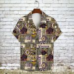 Minnesota Vikings 2023 AOP 3D Button 3D Button Hawaiian Shirt Gift for Men Dad Father Gift for Men Dad Father V19
