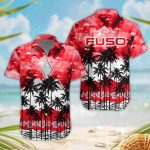Mitsubishi Fuso 3D Button Hawaii Shirt Gift for Men Dad Father