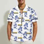 New Holland 3D Button 3D Button Hawaiian Shirt Gift for Men Dad Father Gift for Men Dad Father