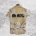New Orleans Saints 2023 AOP 3D Button 3D Button Hawaiian Shirt Gift for Men Dad Father Gift for Men Dad Father V33