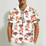 New York Knicks 3D Button Hawaii Shirt Gift for Men Dad Father