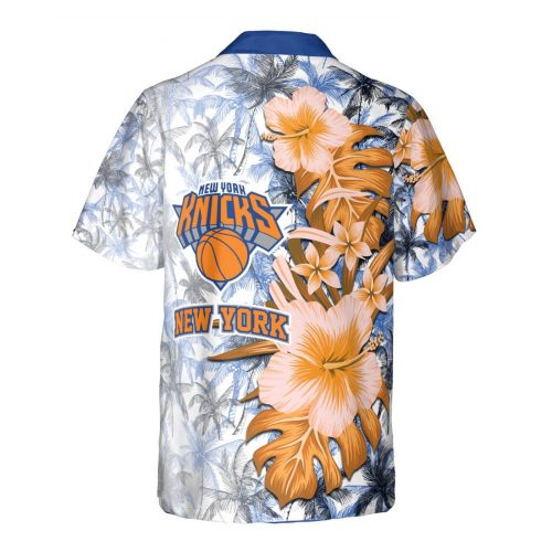 New York Knicks 3D Button 3D Button Hawaiian Shirt Gift for Men Dad Father Gift for Men Dad Father SH1