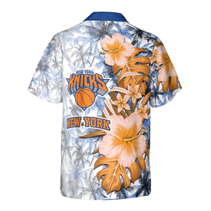 New York Knicks 3D Button 3D Button Hawaiian Shirt Gift for Men Dad Father Gift for Men Dad Father SH1