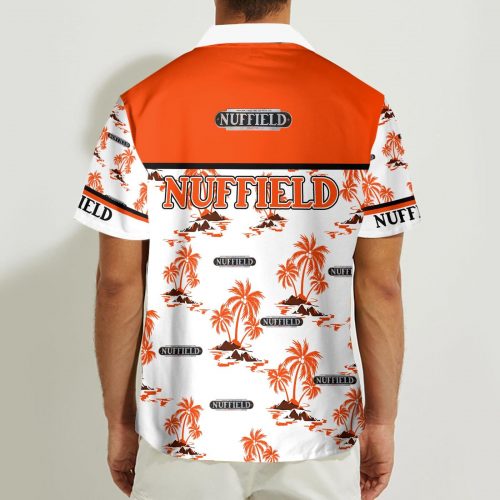 Nuffield 3D Button 3D Button Hawaiian Shirt Gift for Men Dad Father Gift for Men Dad Father