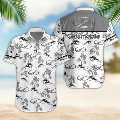Oldsmobile 3D Button 3D Button Hawaiian Shirt Gift for Men Dad Father Gift for Men Dad Father