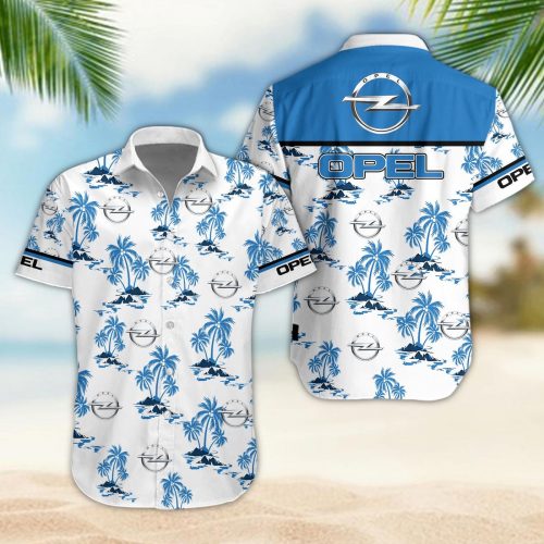 Opel 3D Button 3D Button Hawaiian Shirt Gift for Men Dad Father Gift for Men Dad Father