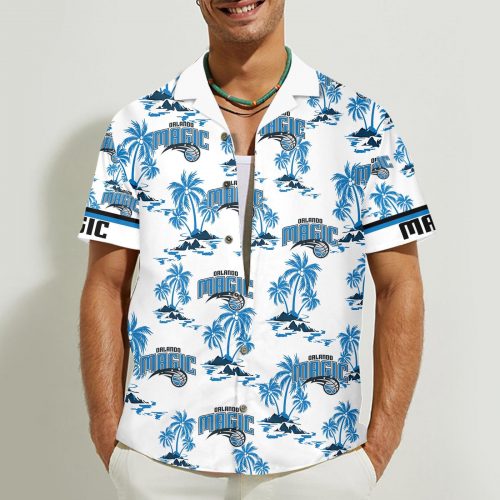 Orlando Magic 3D Button Hawaii Shirt Gift for Men Dad Father