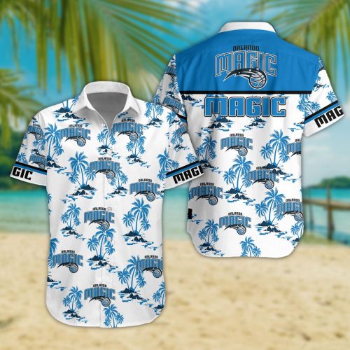 Orlando Magic 3D Button Hawaii Shirt Gift for Men Dad Father