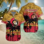 Ottawa Senators 3D Button Hawaii Shirt Gift for Men Dad Father