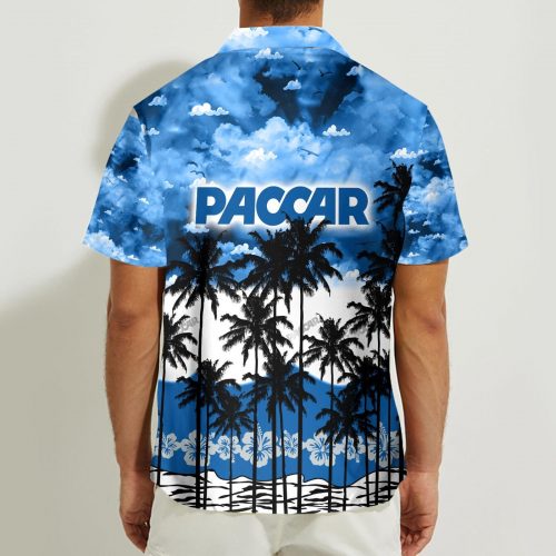 Paccar 3D Button Hawaii Shirt Gift for Men Dad Father