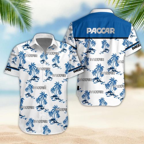 Paccar 3D Button 3D Button Hawaiian Shirt Gift for Men Dad Father Gift for Men Dad Father