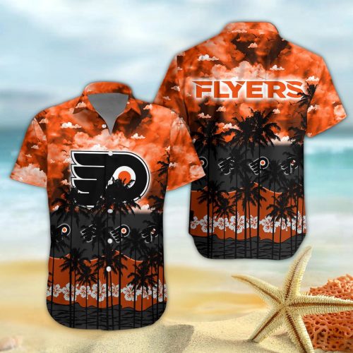 Philadelphia Flyers 3D Button 3D Button Hawaiian Shirt Gift for Men Dad Father Gift for Men Dad Father