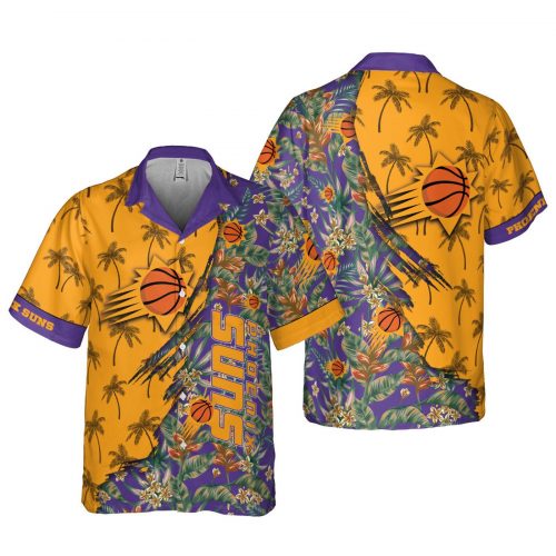 Phoenix Suns 3D Button 3D Button Hawaiian Shirt Gift for Men Dad Father Gift for Men Dad Father V21