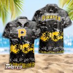 Pittsburgh Pirates 3D Button 3D Button Hawaiian Shirt Gift for Men Dad Father Gift for Men Dad Father Trending Summer.