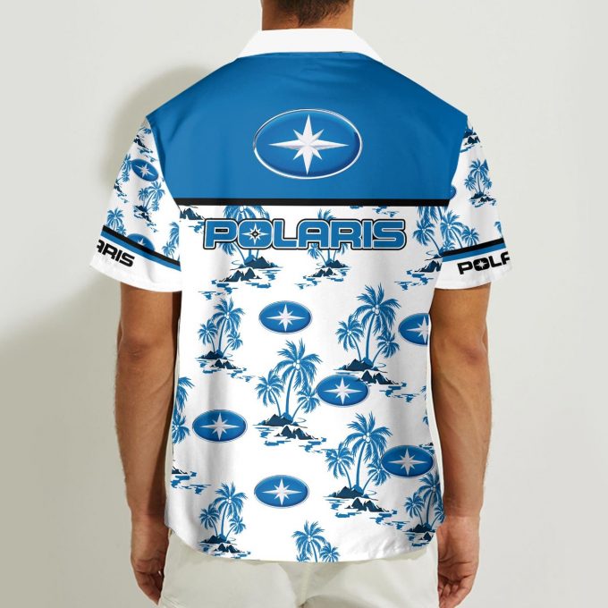 Polaris 3D Button 3D Button Hawaiian Shirt Gift for Men Dad Father Gift for Men Dad Father