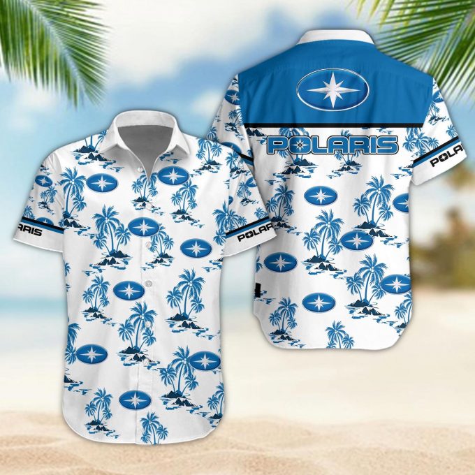 Polaris 3D Button 3D Button Hawaiian Shirt Gift for Men Dad Father Gift for Men Dad Father