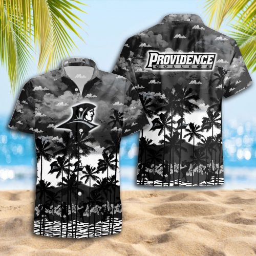 Providence Friars 3D Button 3D Button Hawaiian Shirt Gift for Men Dad Father Gift for Men Dad Father Trending Summer