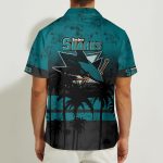 San Jose Sharks 3D Button Hawaii Shirt Gift for Men Dad Father
