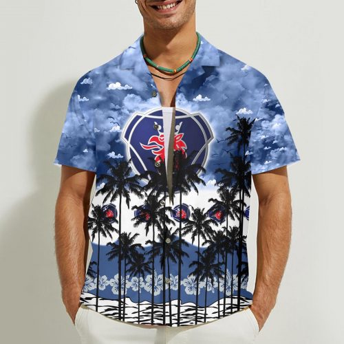 Scania 3D Button Hawaii Shirt Gift for Men Dad Father
