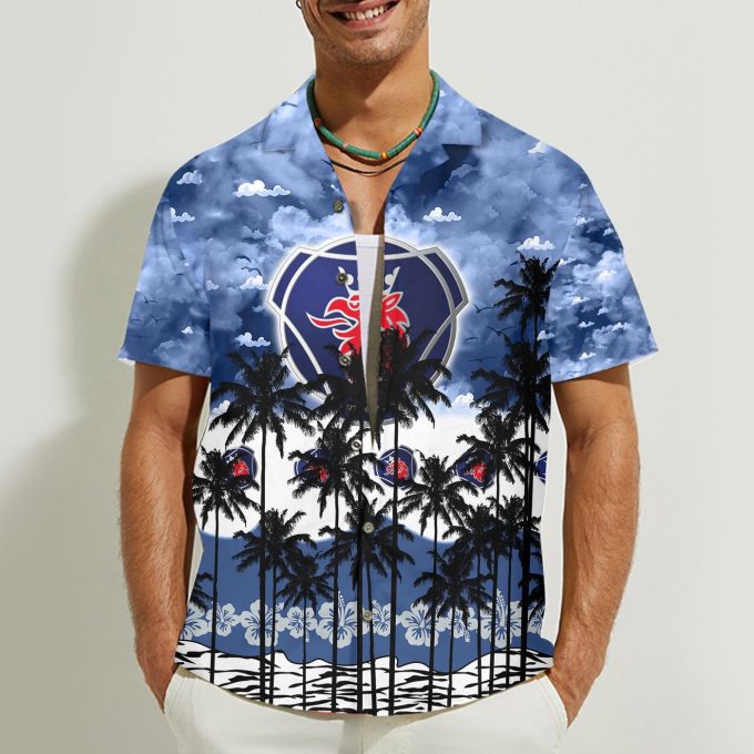 Scania 3D Button Hawaii Shirt Gift for Men Dad Father