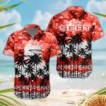 Seat 3D Button Hawaii Shirt Gift for Men Dad Father