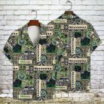 Seattle Seahawks 2023 AOP 3D Button 3D Button Hawaiian Shirt Gift for Men Dad Father Gift for Men Dad Father V9