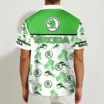 Skoda 3D Button 3D Button Hawaiian Shirt Gift for Men Dad Father Gift for Men Dad Father