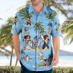 Star Wars Leia Organa Han Solo Hawaiian 3D Shirt 3HS-K9W6