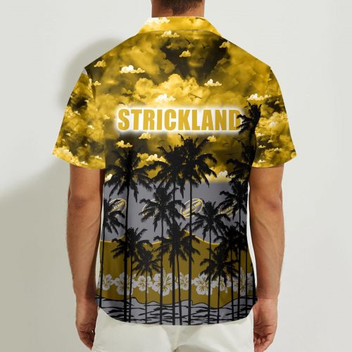 Strickland 3D Button Hawaii Shirt Gift for Men Dad Father
