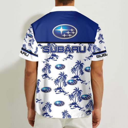 Subaru 3D Button 3D Button Hawaiian Shirt Gift for Men Dad Father Gift for Men Dad Father