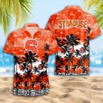 Syracuse Orange 3D Button 3D Button Hawaiian Shirt Gift for Men Dad Father Gift for Men Dad Father Trending Summer