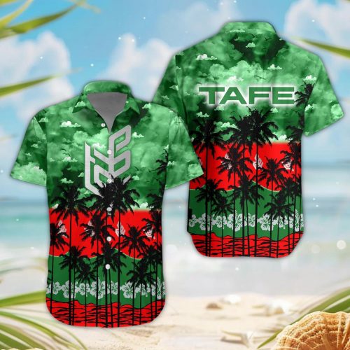 Tafe 3D Button Hawaii Shirt Gift for Men Dad Father