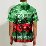 Tafe 3D Button Hawaii Shirt Gift for Men Dad Father