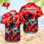 Tampa Bay Buccaneers 3D Button 3D Button Hawaiian Shirt Gift for Men Dad Father Gift for Men Dad Father 08