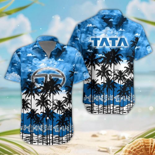 Tata 3D Button Hawaii Shirt Gift for Men Dad Father