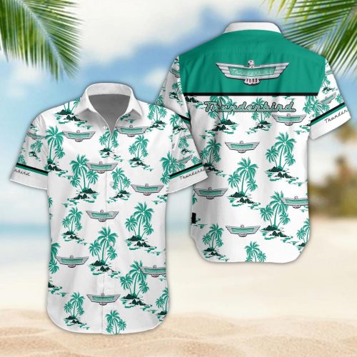 Thunderbird 3D Button 3D Button Hawaiian Shirt Gift for Men Dad Father Gift for Men Dad Father