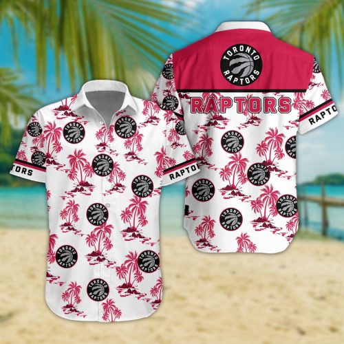 Toronto Raptors 3D Button Hawaii Shirt Gift for Men Dad Father