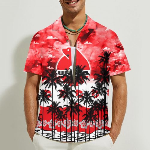 Ursus 3D Button Hawaii Shirt Gift for Men Dad Father