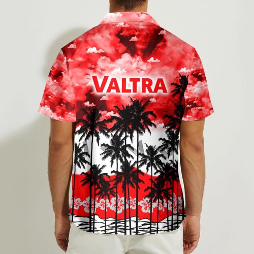 Valtra 3D Button Hawaii Shirt Gift for Men Dad Father