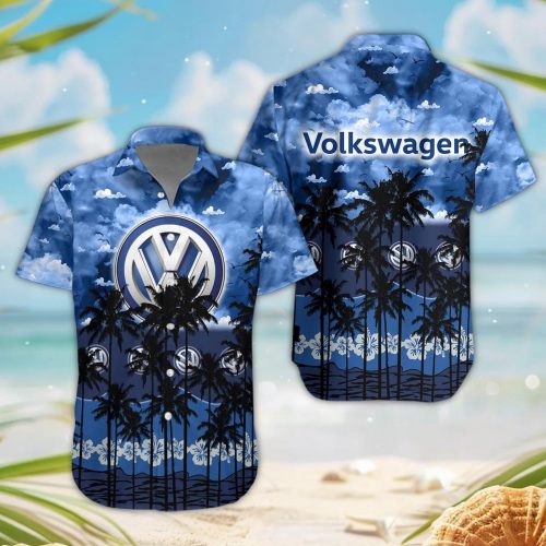 Volkswagen 3D Button Hawaii Shirt Gift for Men Dad Father
