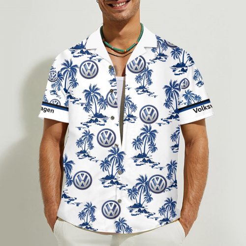 Volkswagen 3D Button 3D Button Hawaiian Shirt Gift for Men Dad Father Gift for Men Dad Father