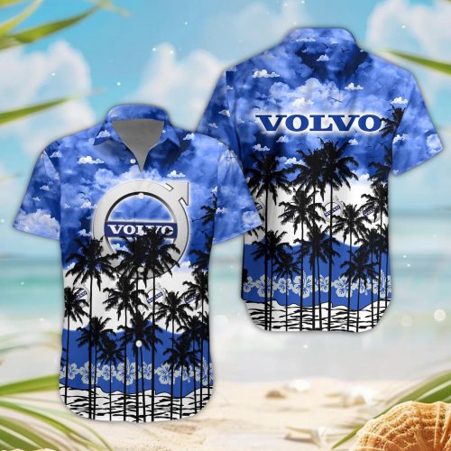 Volvo 3D Button Hawaii Shirt Gift for Men Dad Father