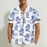Volvo 3D Button 3D Button Hawaiian Shirt Gift for Men Dad Father Gift for Men Dad Father