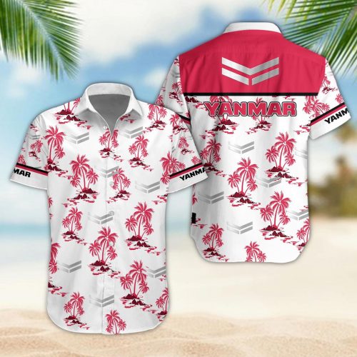 Yanmar 3D Button 3D Button Hawaiian Shirt Gift for Men Dad Father Gift for Men Dad Father