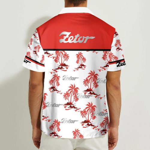 Zetor 3D Button 3D Button Hawaiian Shirt Gift for Men Dad Father Gift for Men Dad Father
