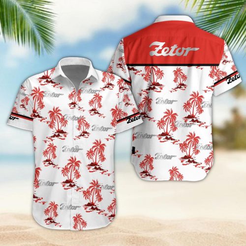 Zetor 3D Button 3D Button Hawaiian Shirt Gift for Men Dad Father Gift for Men Dad Father