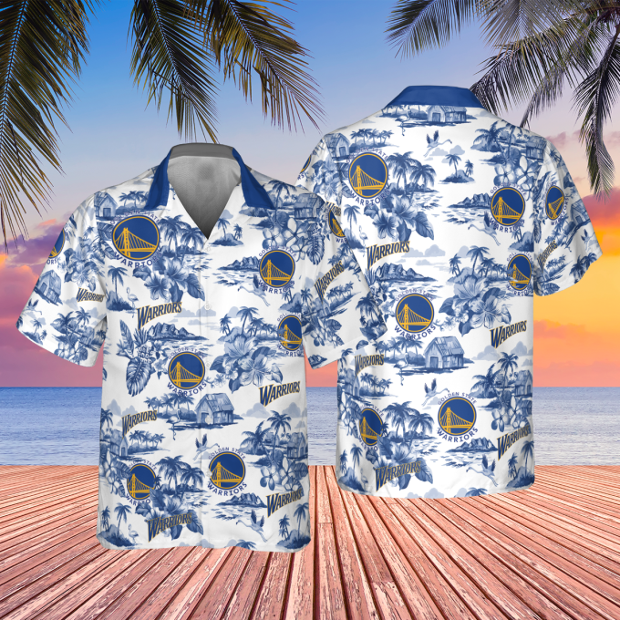 GOLDEN STATE WARRIORS – NBA 2023 HAWAIIAN SHIRT